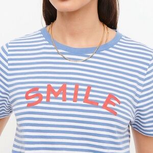 J Crew “Smile” tshirt